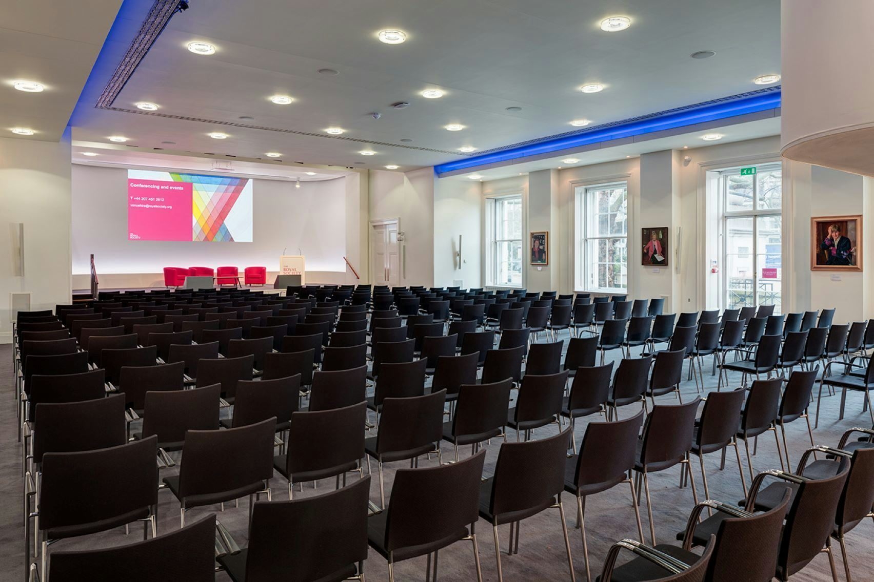 The Wellcome Trust Lecture Hall. 8