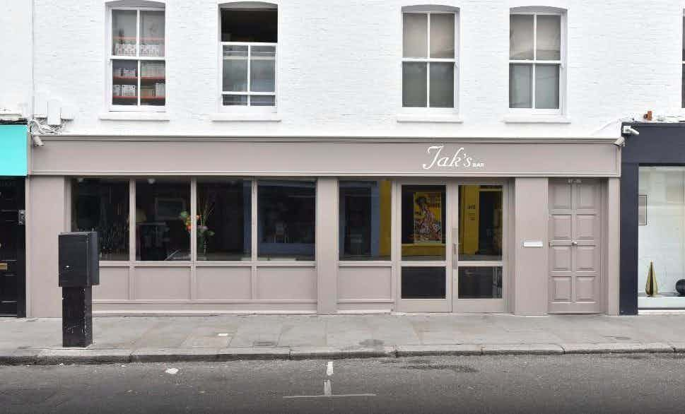 Book Lunch, Full Restaurant at Jak's Bar. A London Venue for Hire – HeadBox