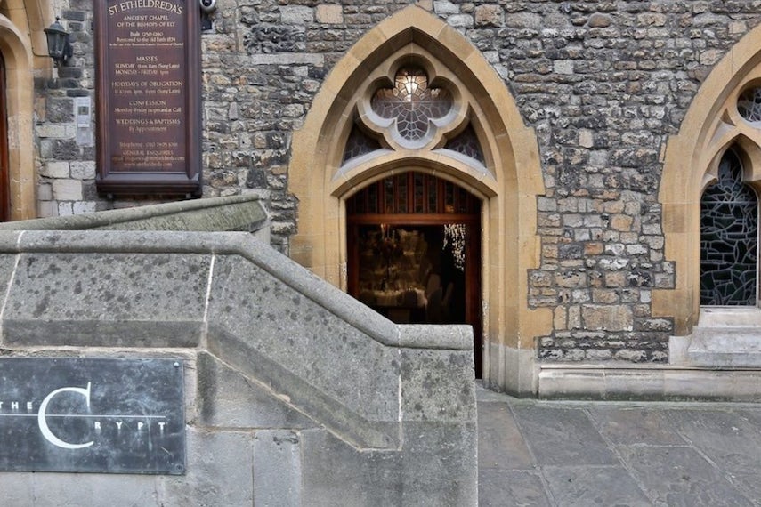 Dinner, The Crypt 0