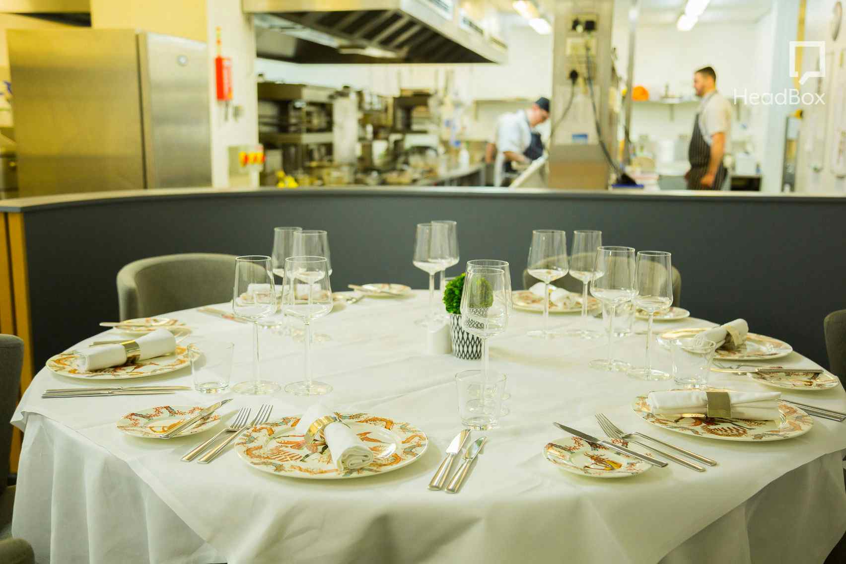 Book Kitchen Table, Opus Restaurant (Birmingham) - HeadBox