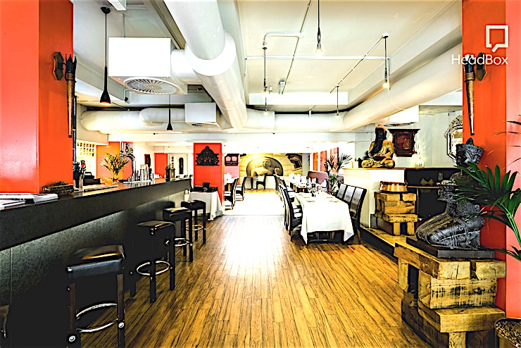 Exclusive Restaurant Hire **You can hire the whole restaurant at Jojolapa, on an exclusive use basis for up to 100 guests for a seated reception or for a stand-up canapé and drinks reception we can cater for up to 140 guests.