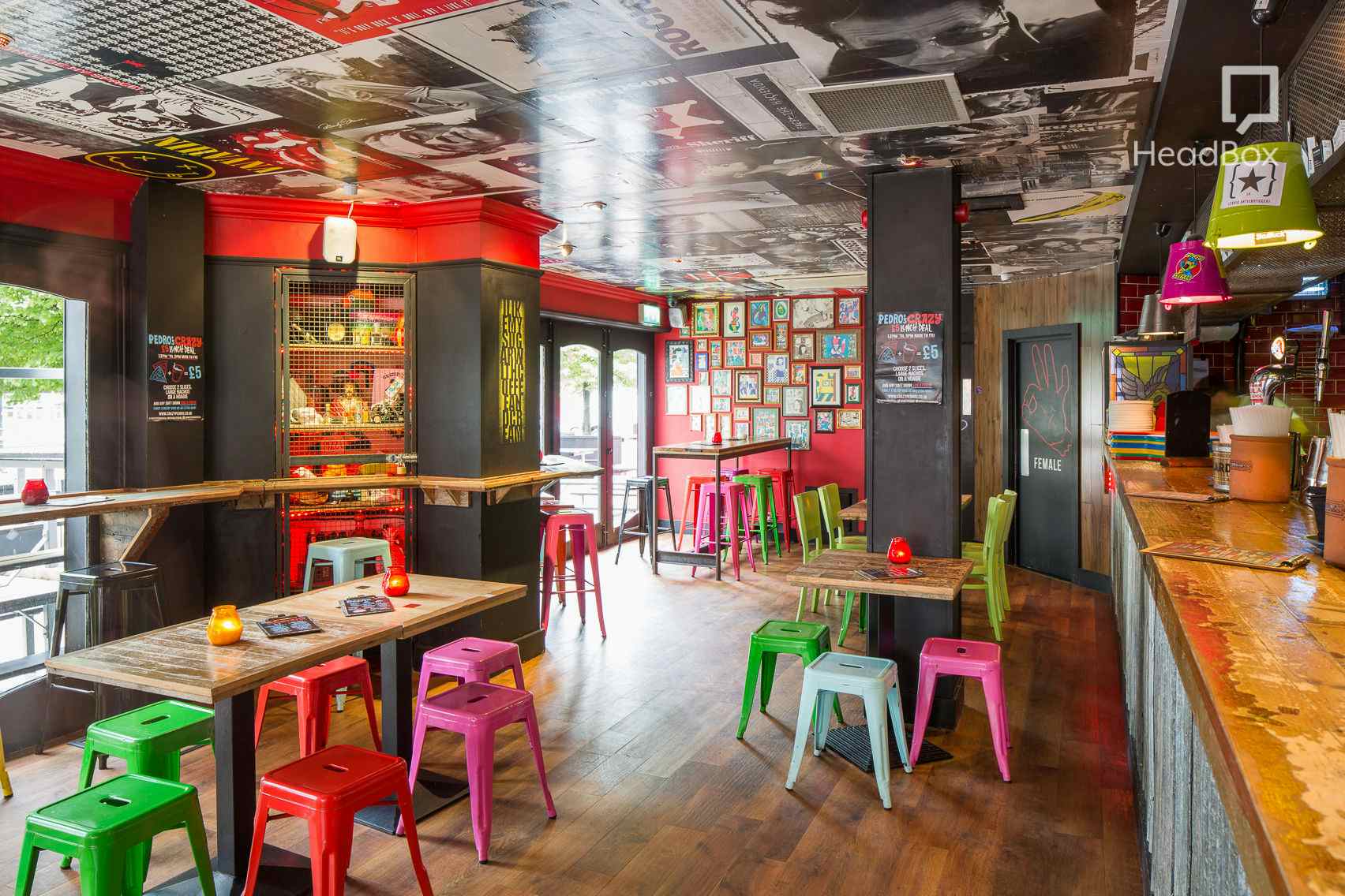 Crazy Pedro's A cool Manchester party venue for Hire HeadBox