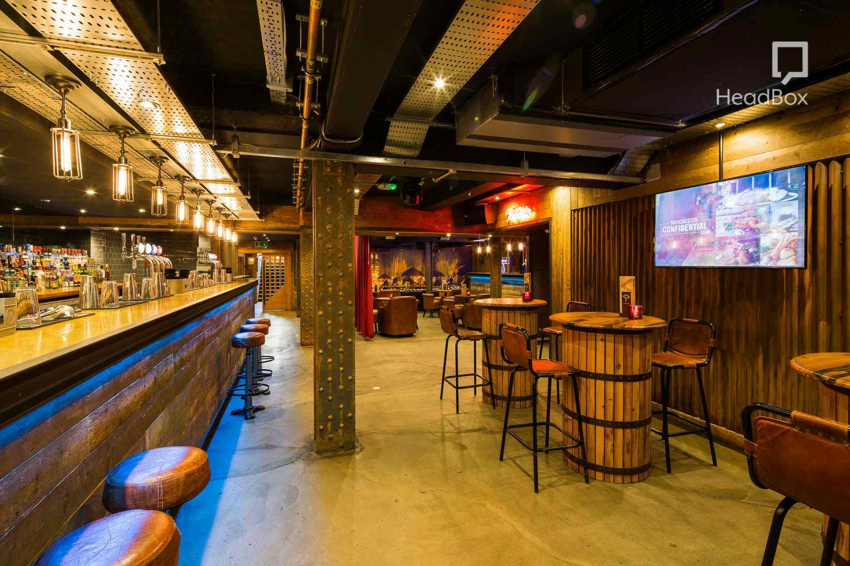 Book Exclusive Hire at Dive. A Manchester Venue for Hire HeadBox