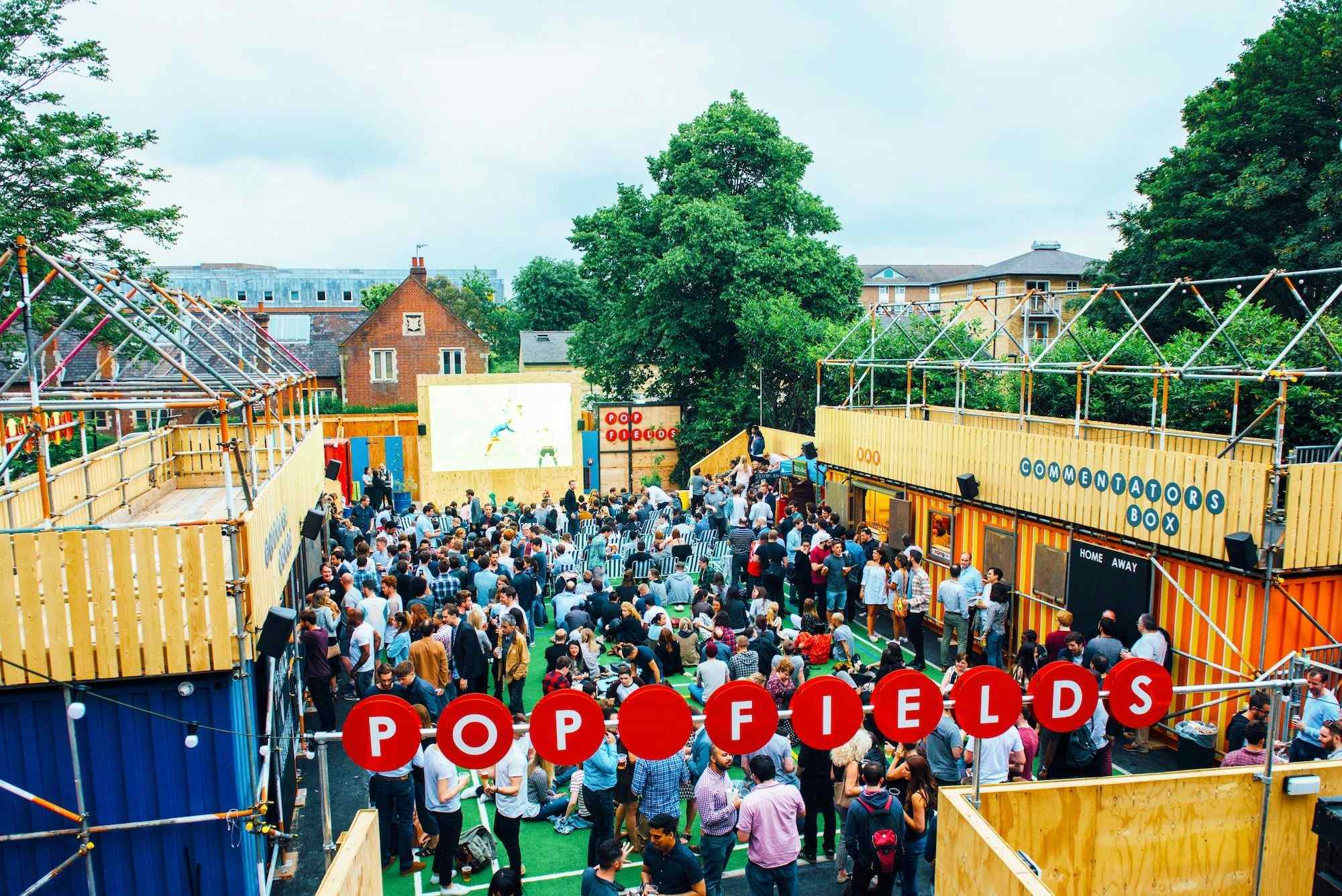 Amazing Outdoor Sports Themed Summer Party Venue, Pop Fields