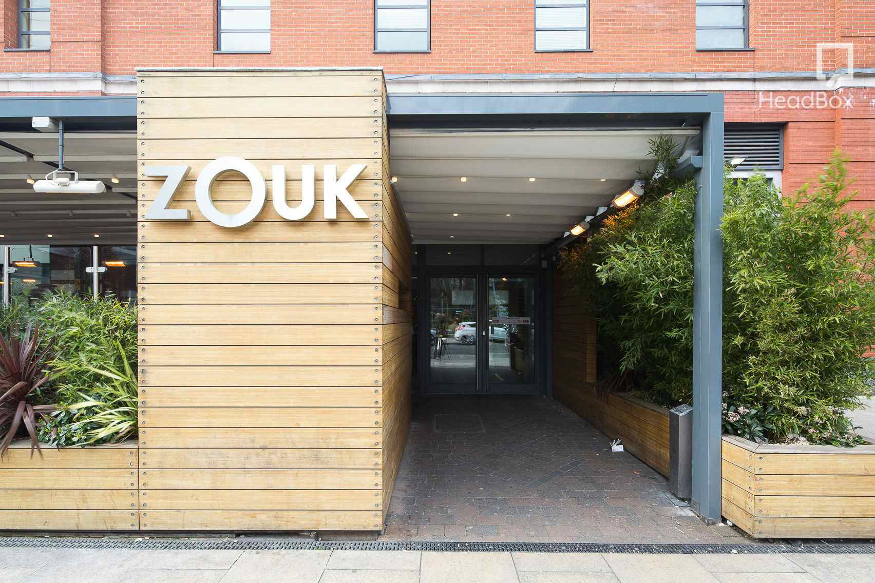 Book Mezzanine, Zouk (Manchester) HeadBox