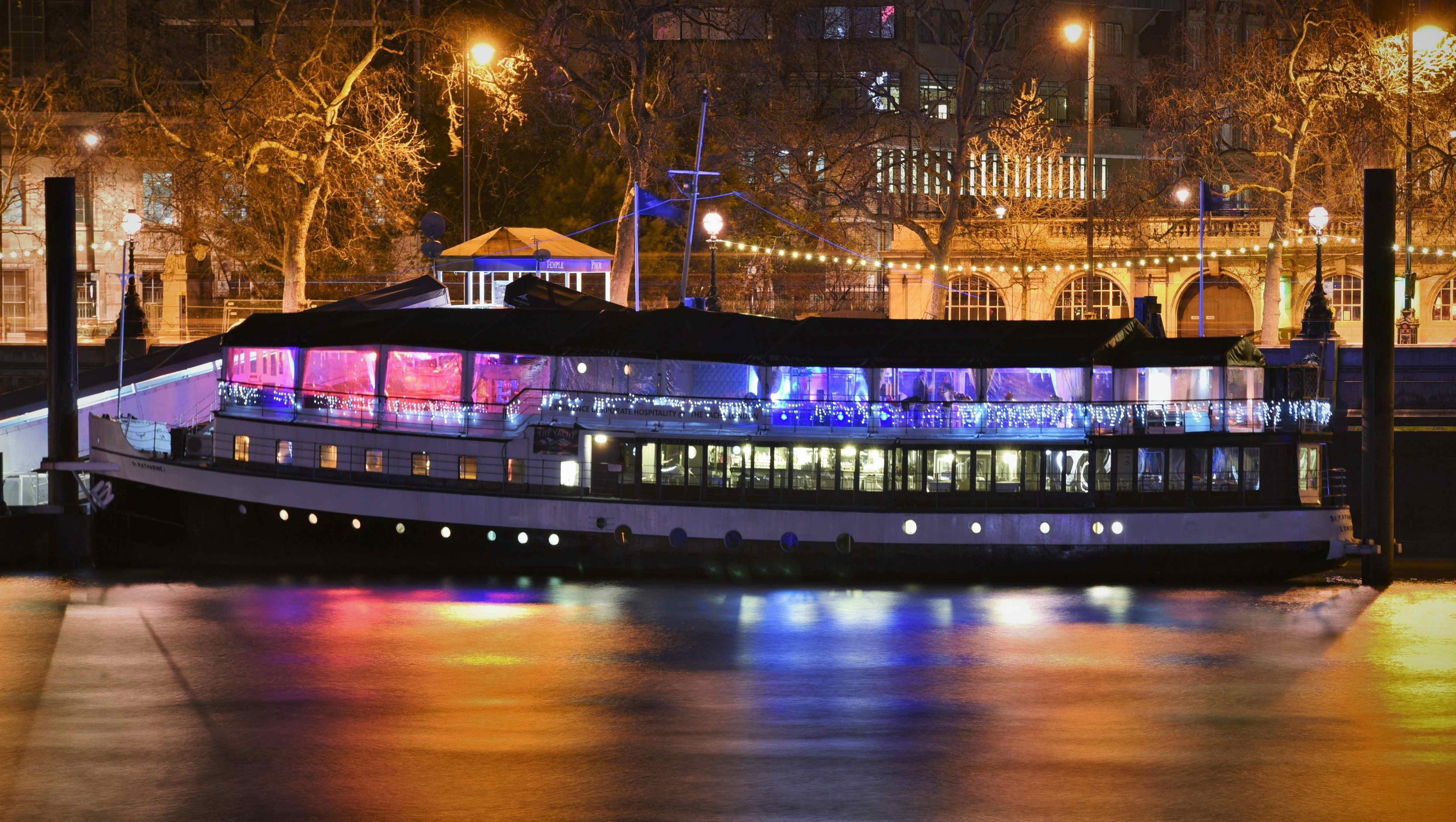Top Deck, Bar and Terrace, The Yacht London