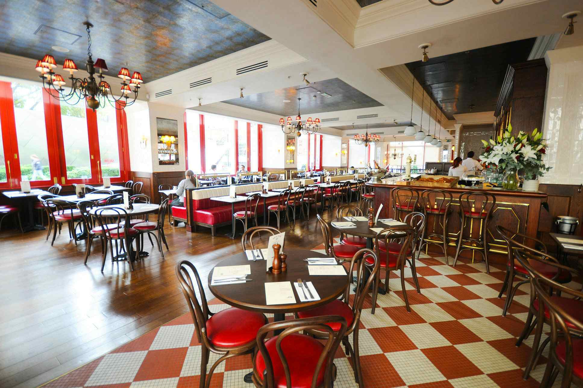 Semi Private Area and Whole Venue Hire , Cafe Rouge St Pauls