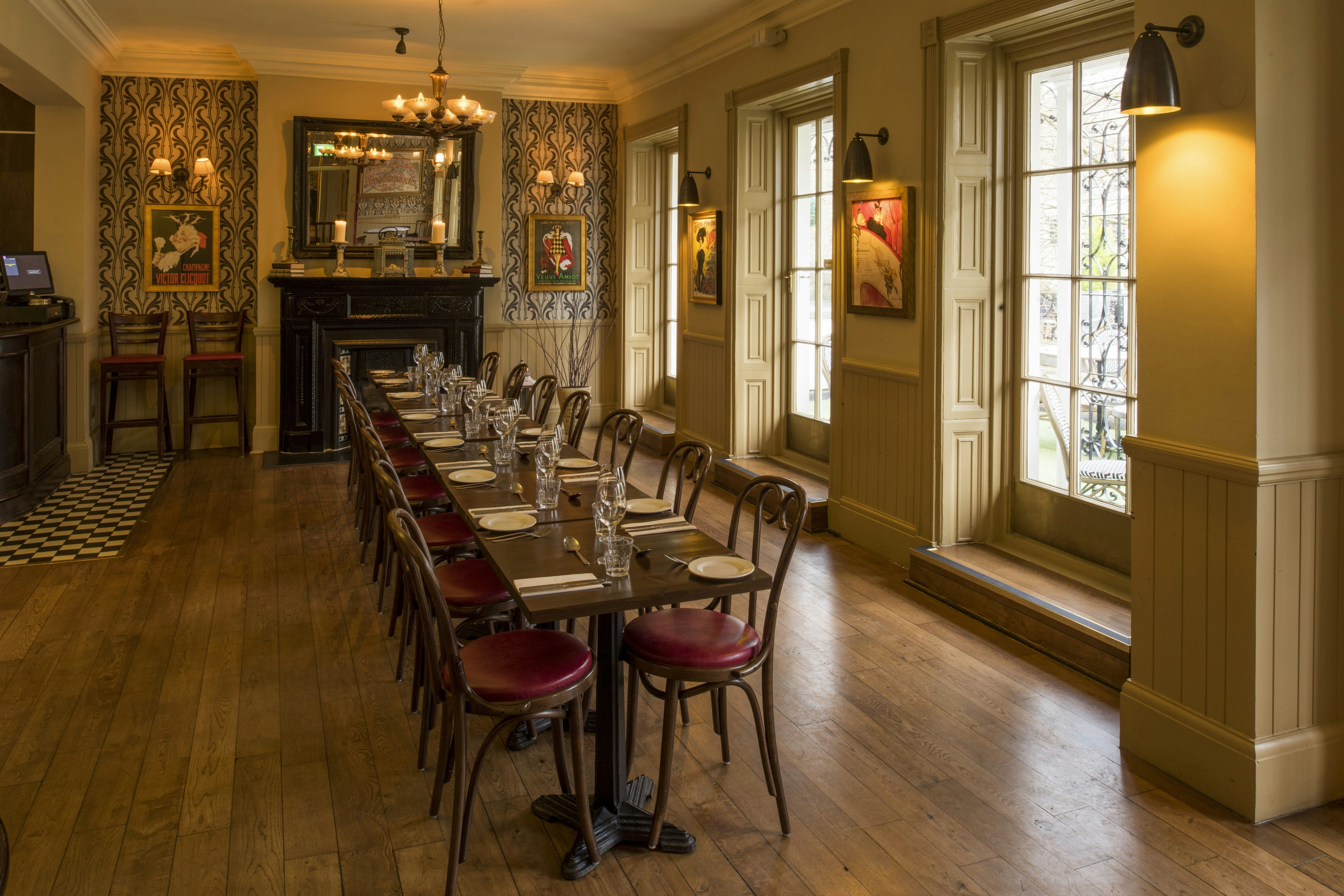 First floor private dining room 12