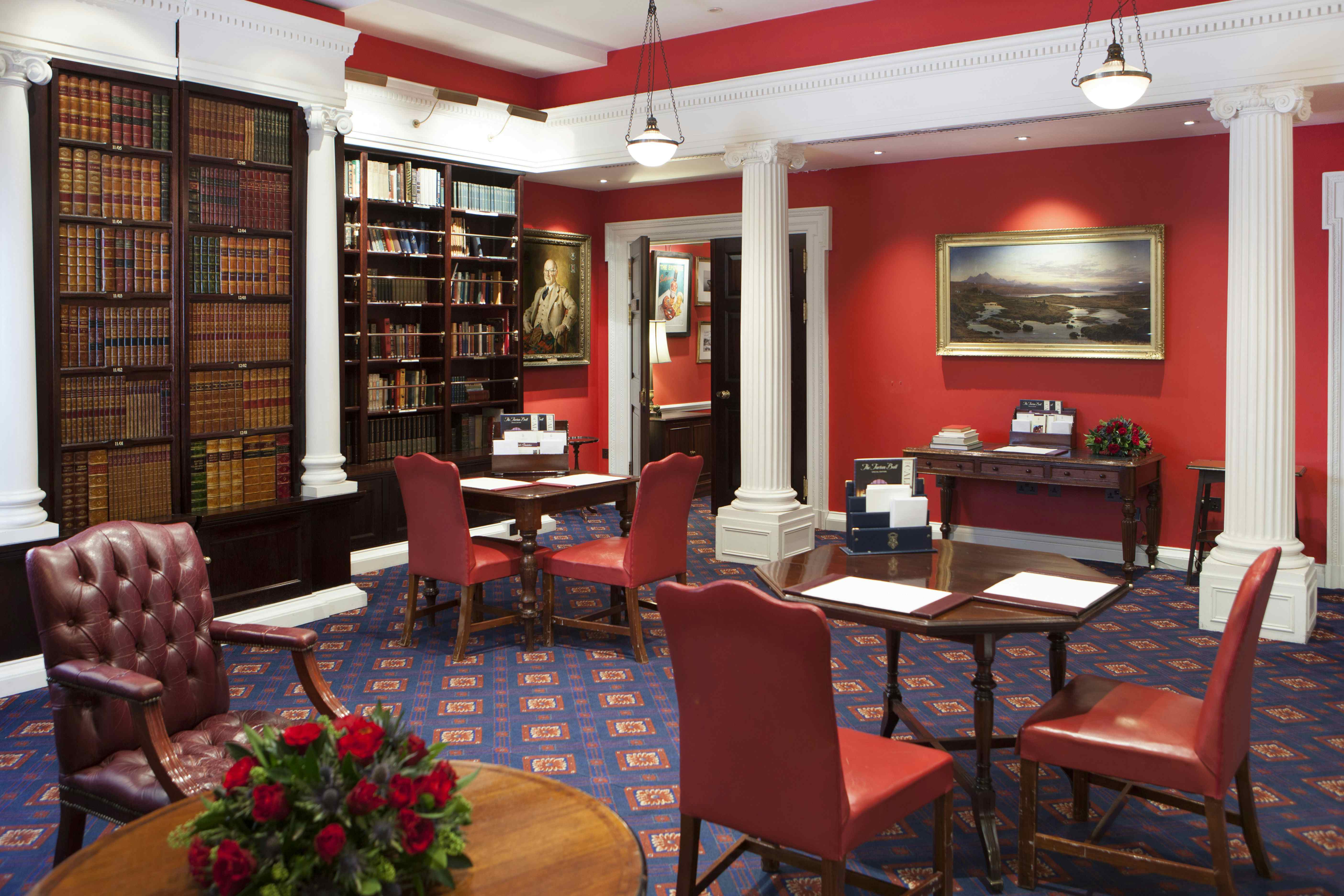 Book The Library at The Caledonian Club. A London Venue for Hire HeadBox