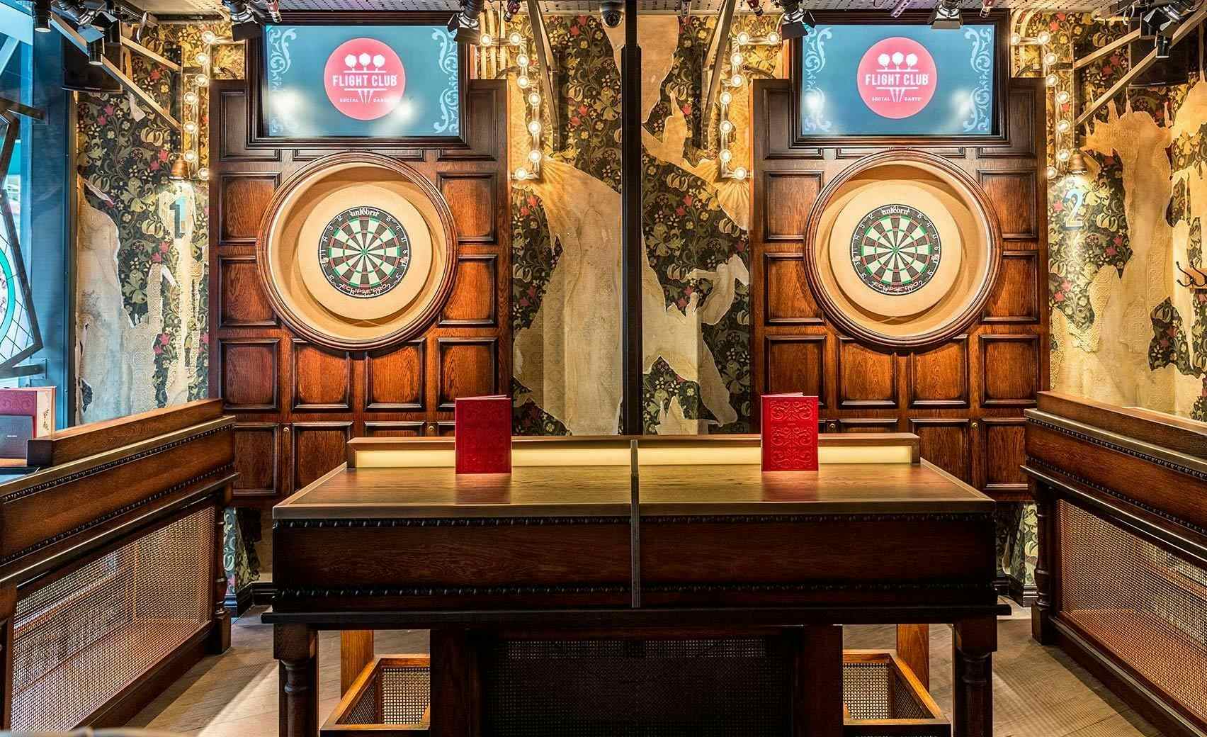 Book The Enclosure at Flight Club Darts Bloomsbury. A London Venue for