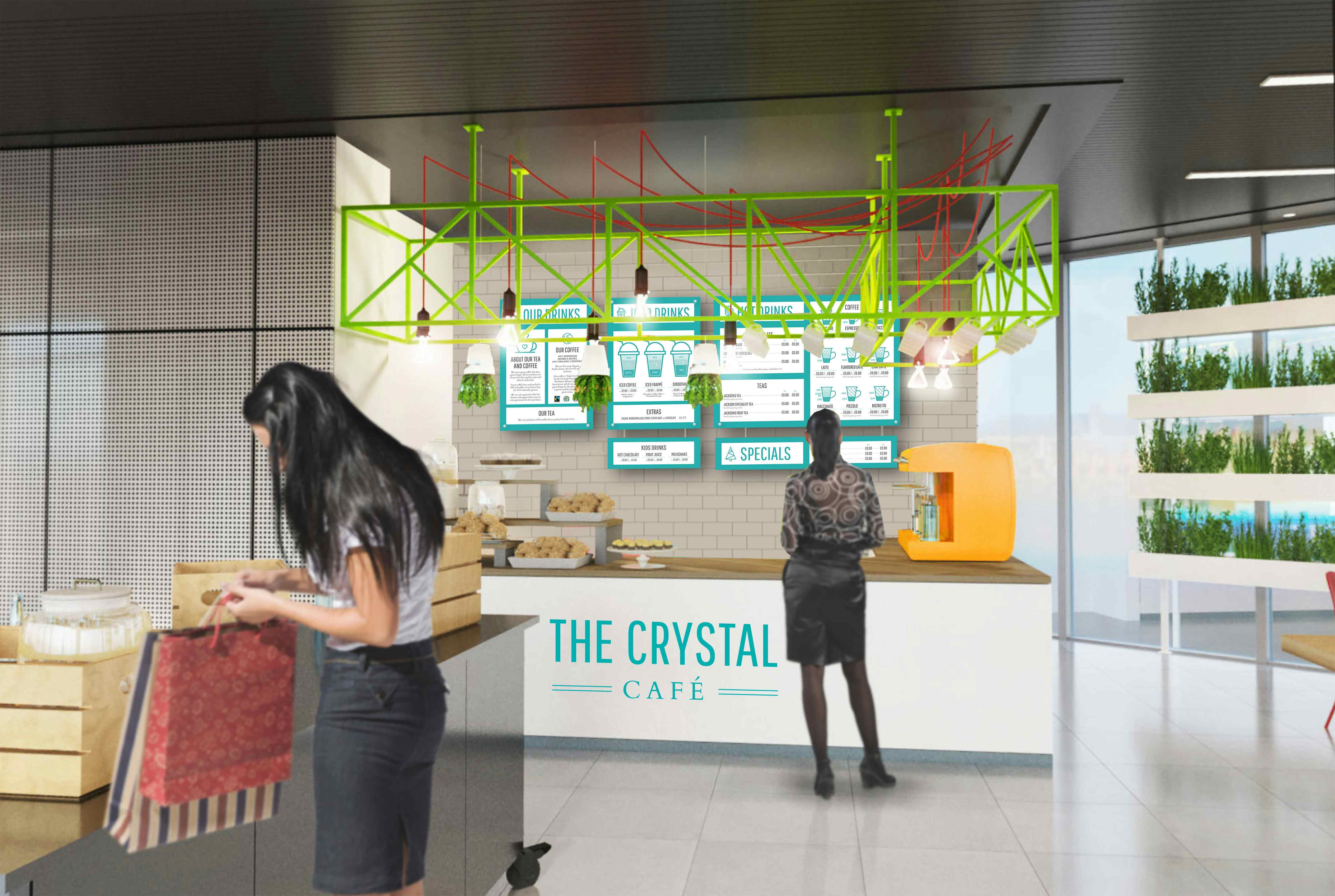 Book The Cafe at The Crystal. A London Venue for Hire HeadBox