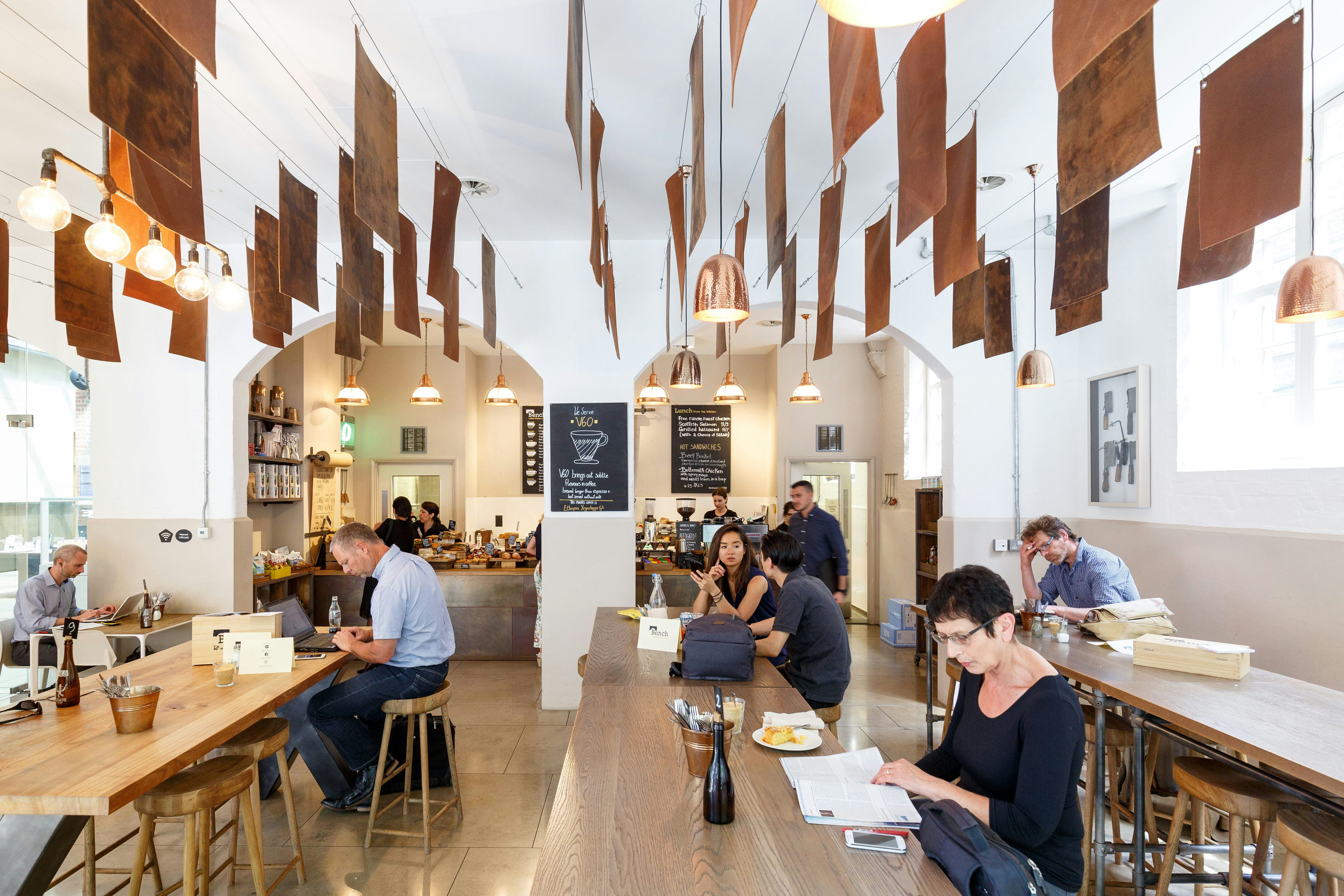 Bench Cafe & Atrium 3D tour