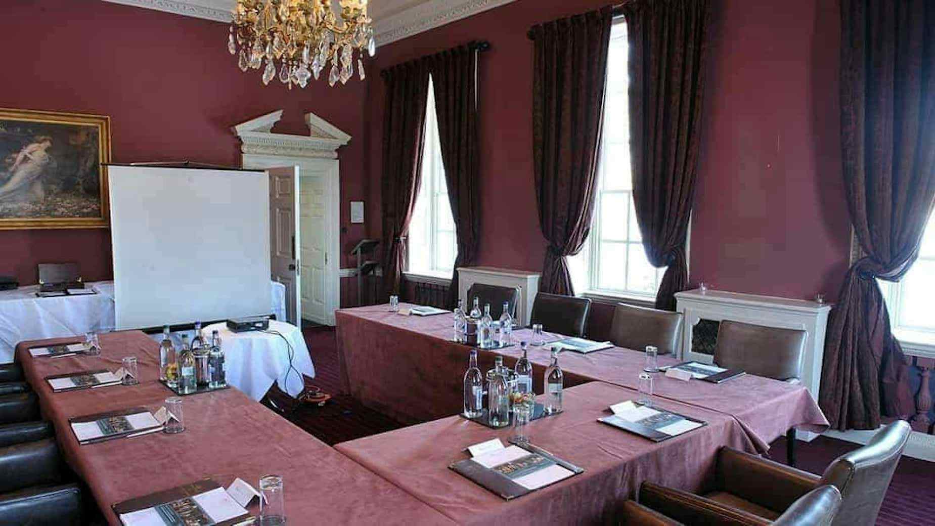 Red Drawing Room, Buxted Park Hotel