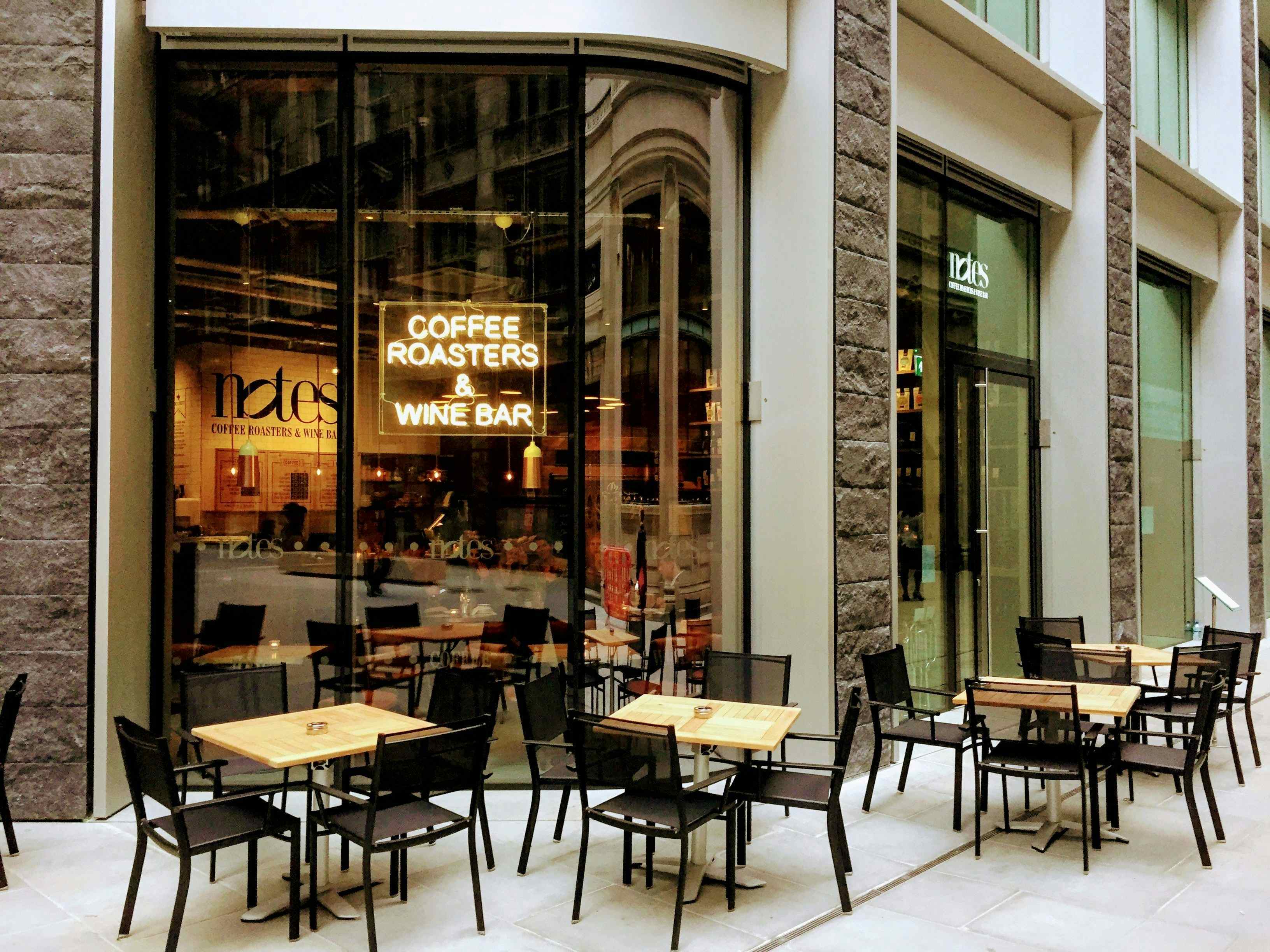 Book Full Venue At Notes Coffee Wine Bar Bank A London Venue For Book Full Venue At Notes Coffee Wine Bar Bank A London Venue For