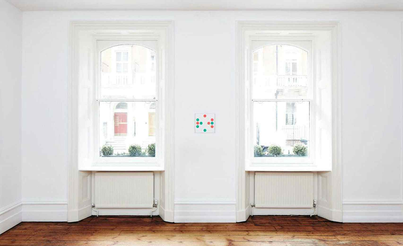 Boutique white canvas space 2