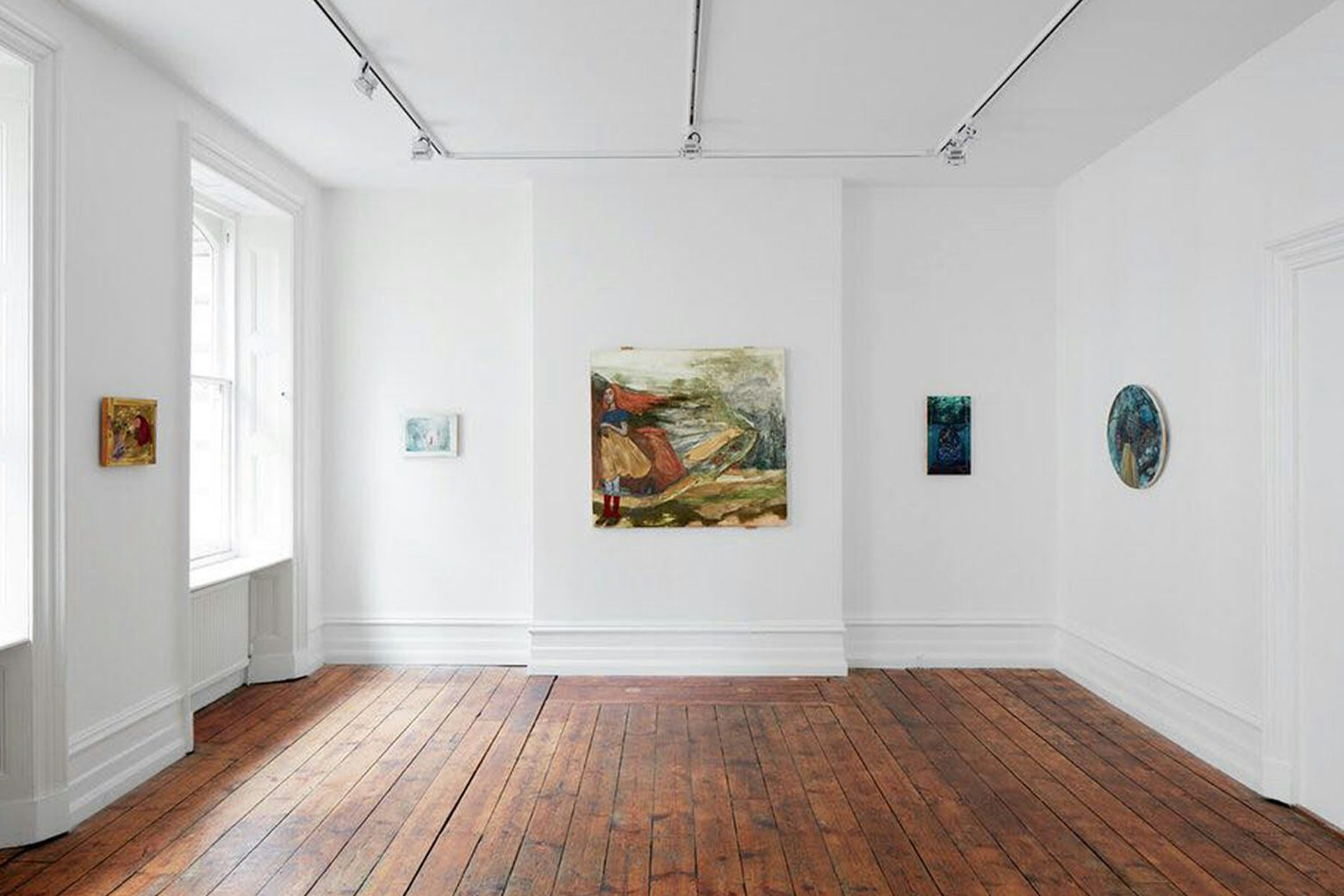 Boutique white canvas space 3