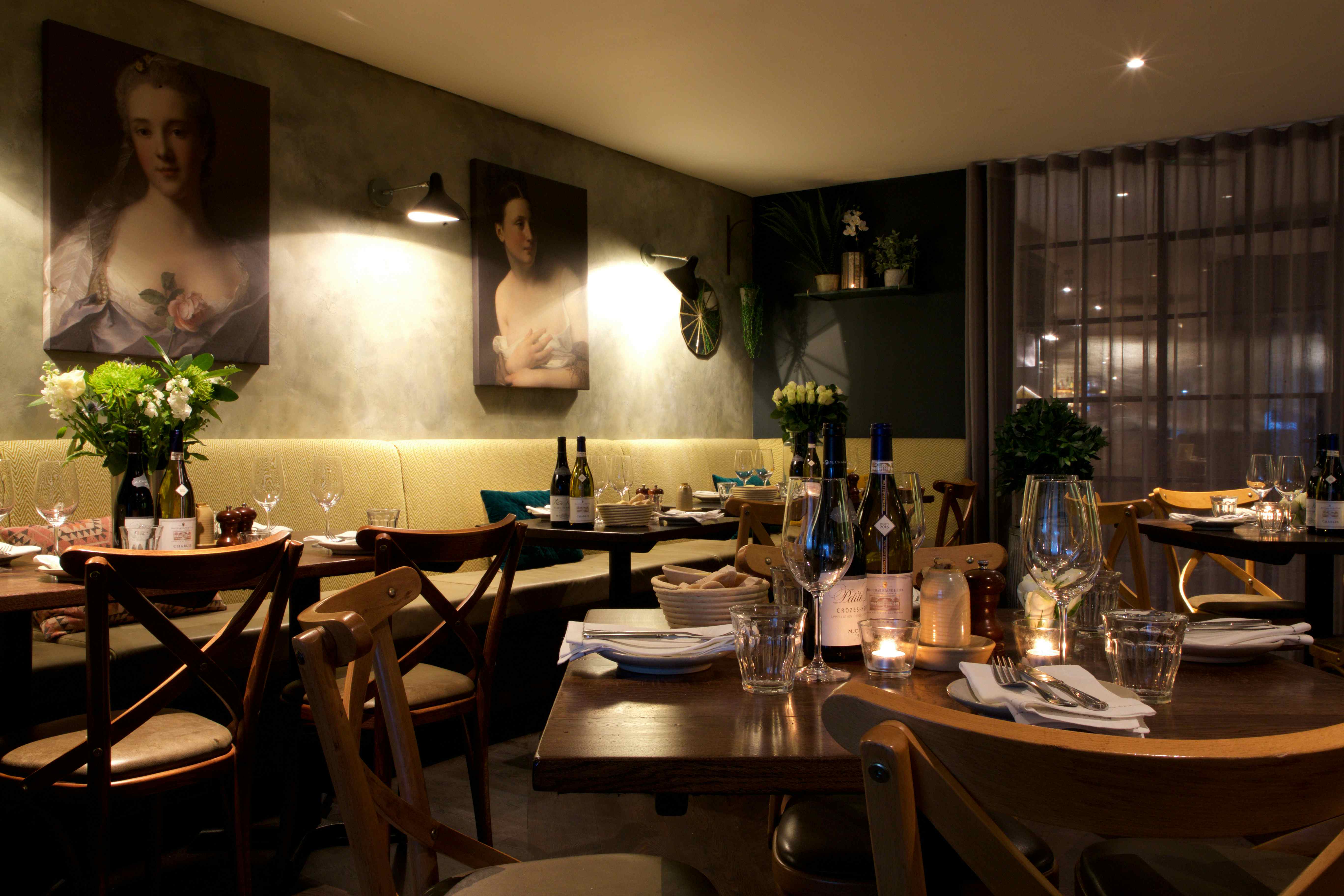 Deluxe private room, Brasserie Blanc, Southbank