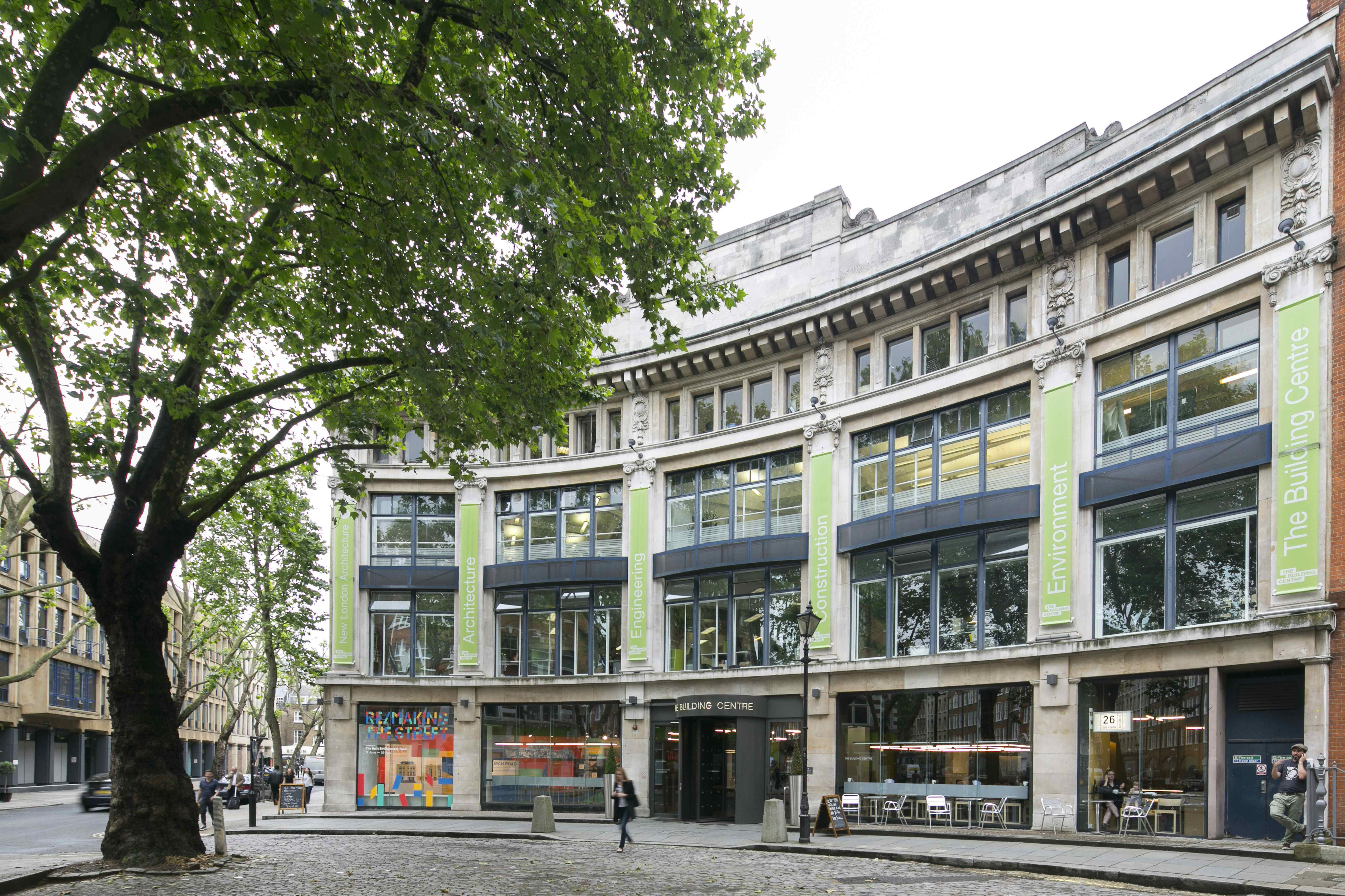 Book Evening Hire, Main Gallery at The Building Centre. A London Venue