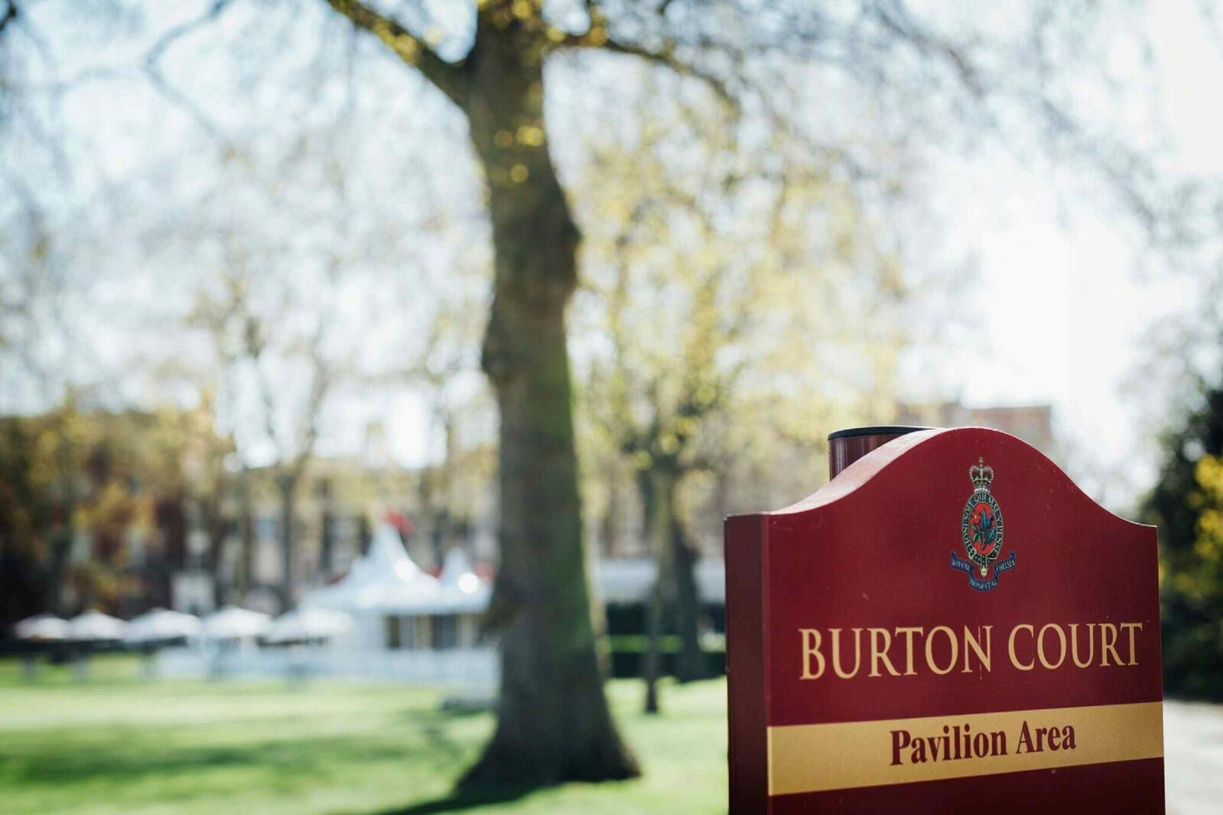 Burton Court - Cricket pitch and Pavilion, Royal Hospital Chelsea