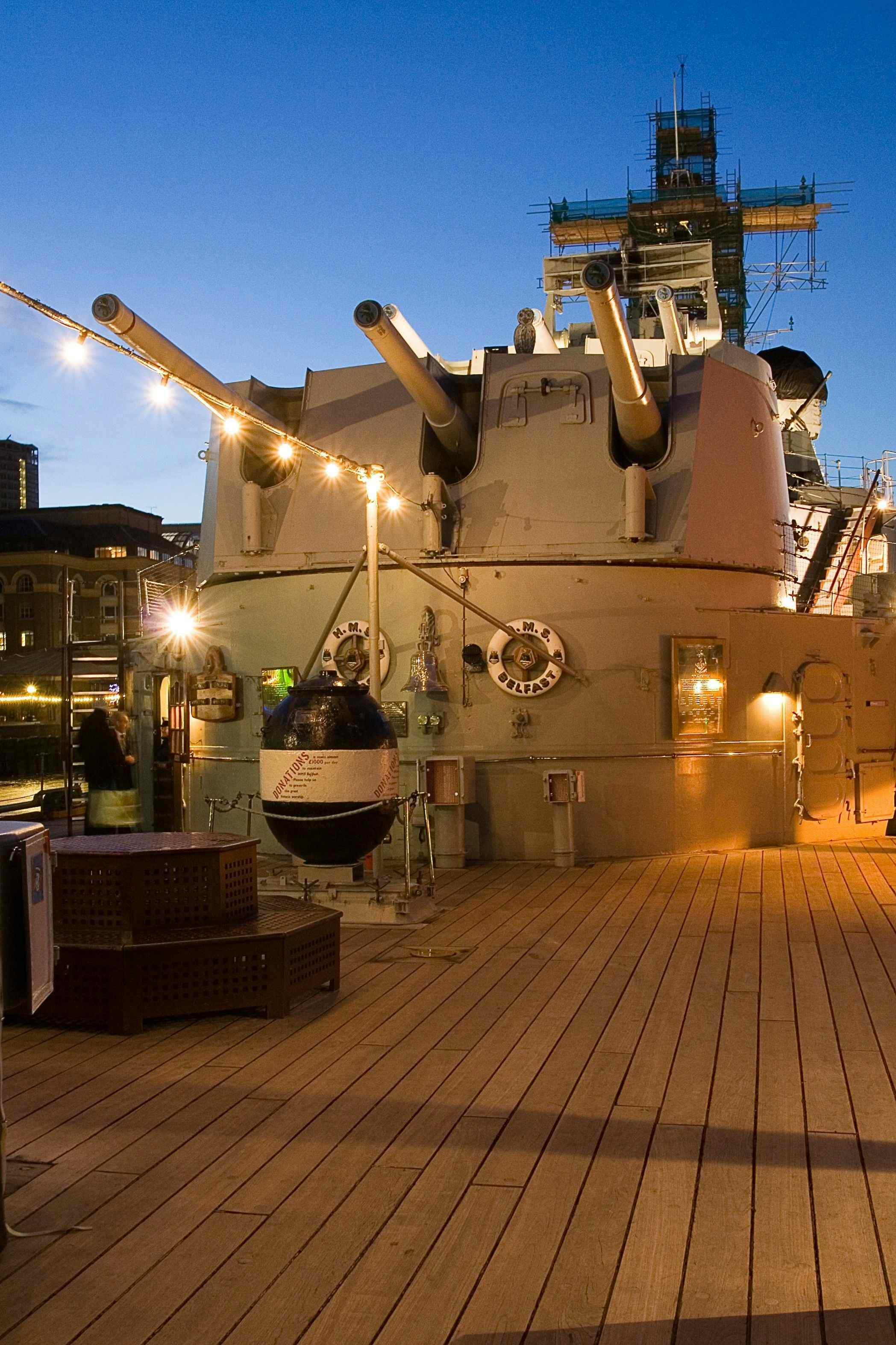 The Quarter Deck , HMS Belfast