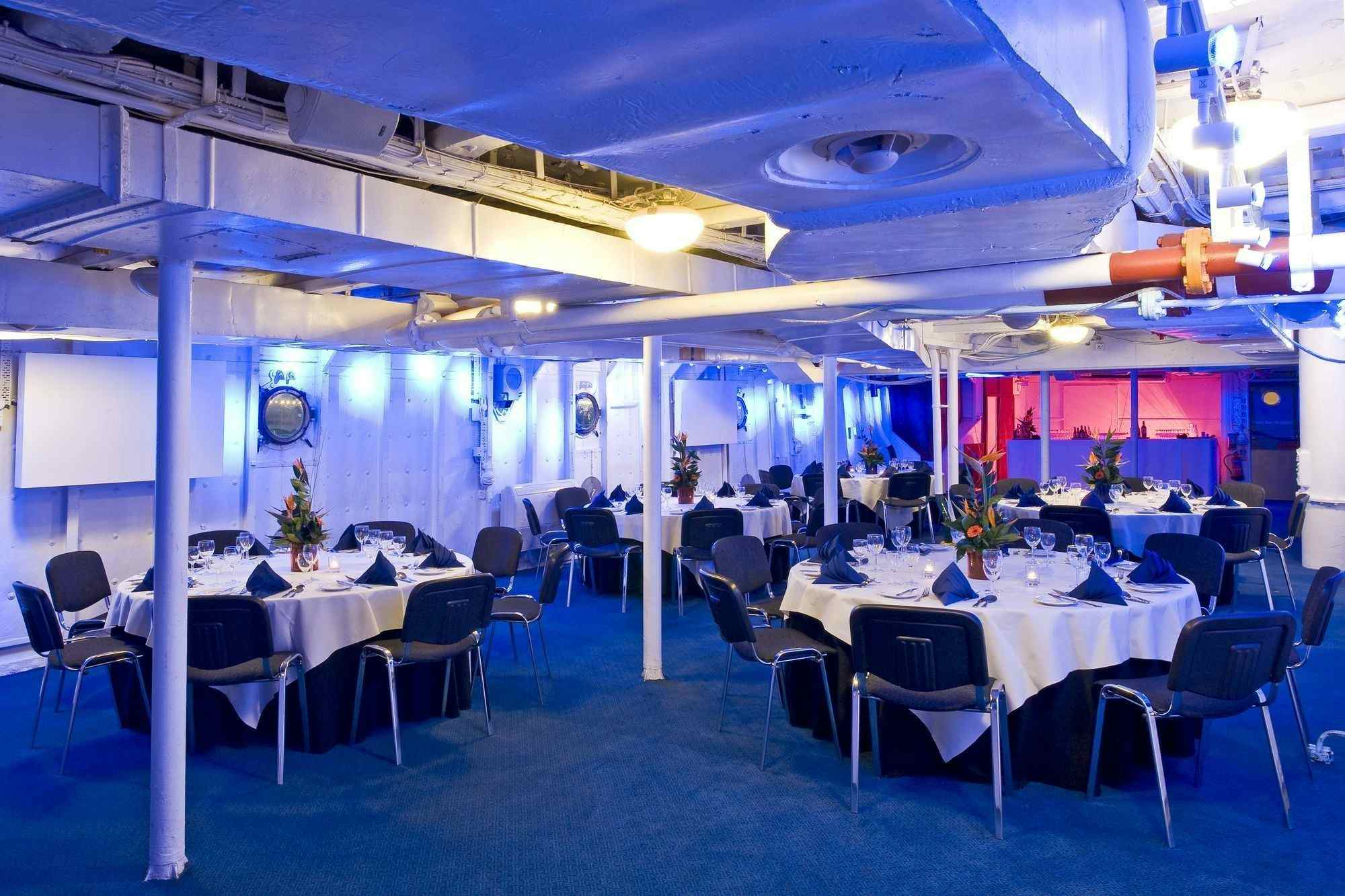 The Ship's Company Dining Hall , HMS Belfast