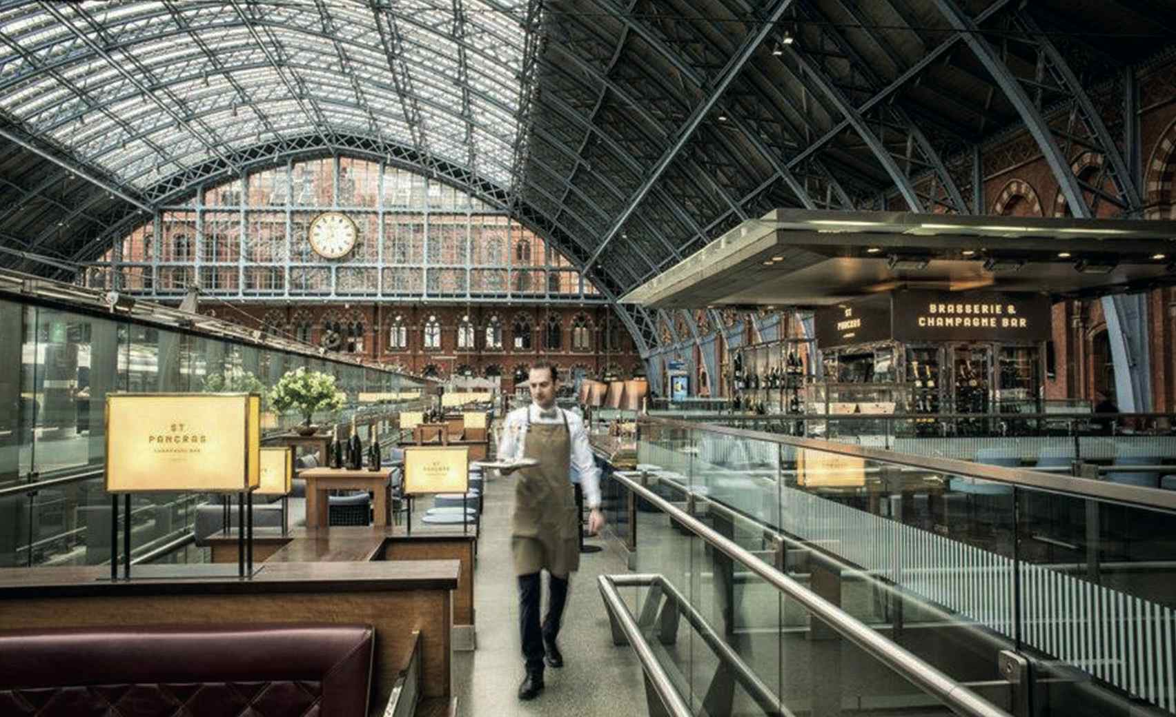 Champagne Bar , St Pancras Brasserie and Champagne Bar by Searcys 