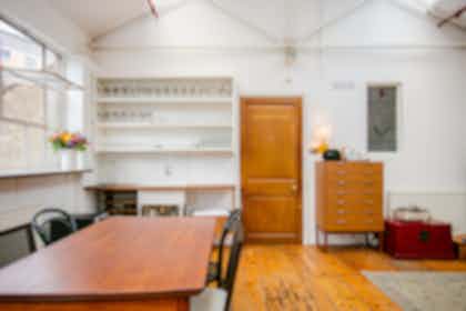 Photographic studio and studio kitchen 2