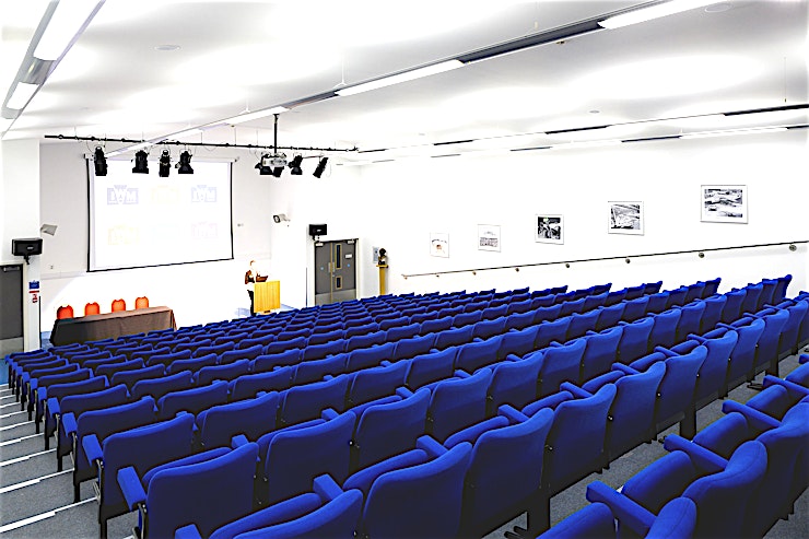Marshall Auditorium **Need an expansive event Space for a large-scale corporate event? Look no further than the Marshall Auditorium at IWM Duxford**
This state-of-the-art, contemporary auditorium seats up to 200 Guest