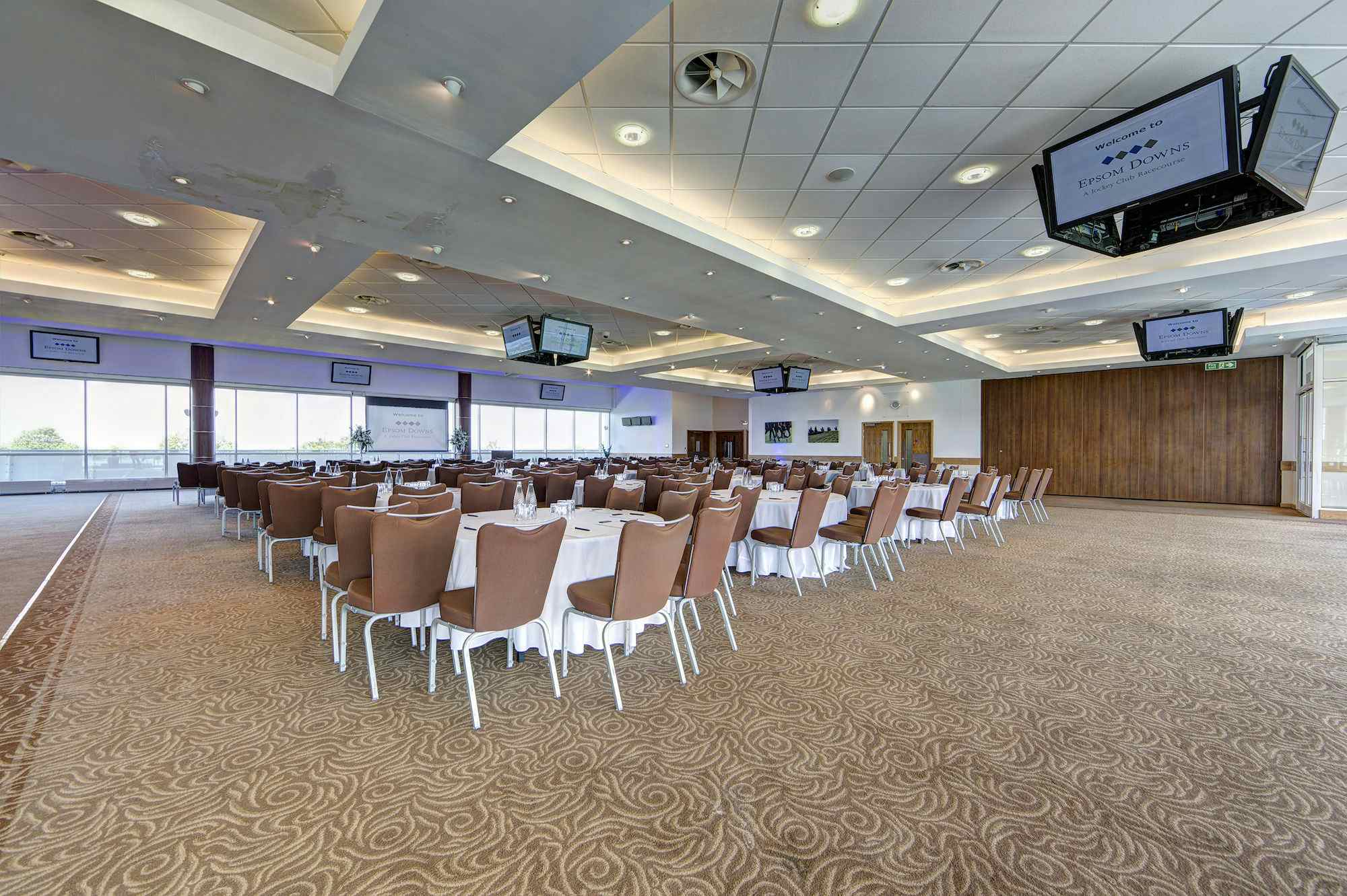 Book Diomed Suite at Epsom Downs Racecourse. A Epsom Venue for Hire