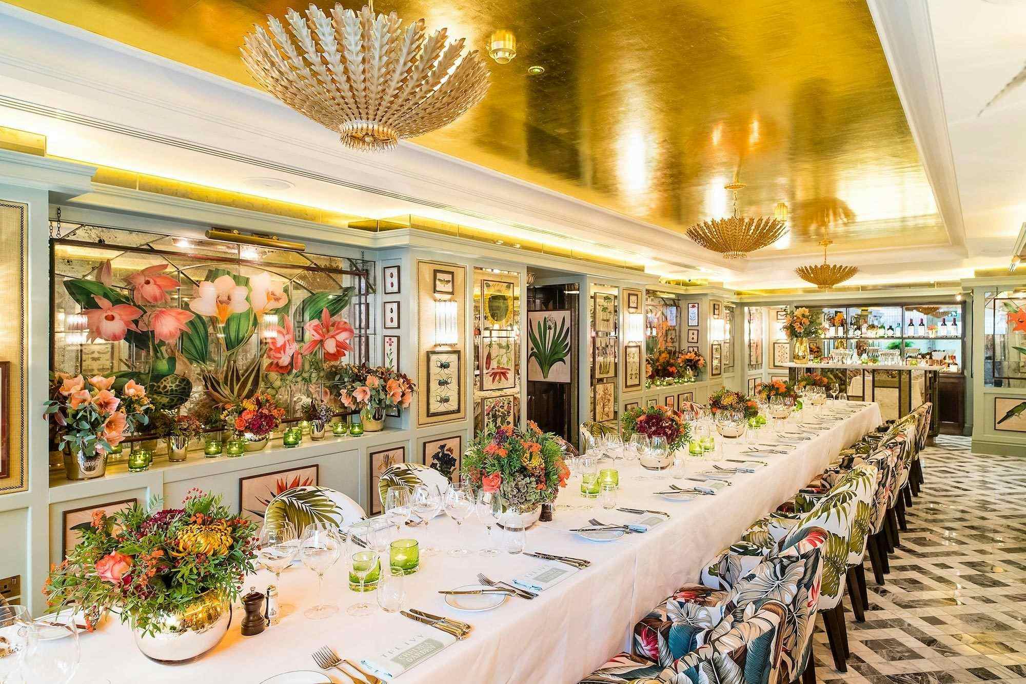 The Ivy Chelsea Private Dining Room