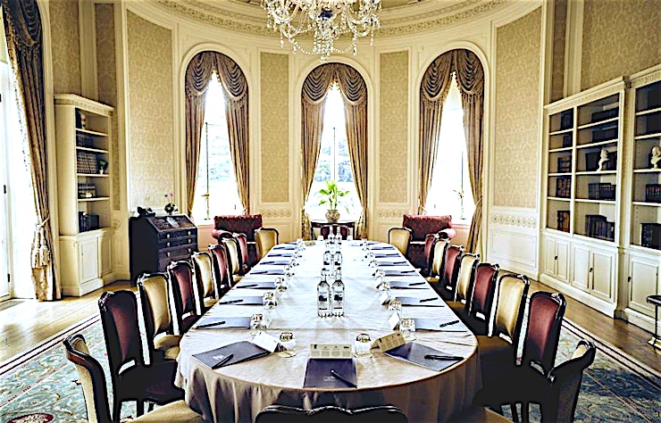 Library **For an off-site meeting where you and your colleagues will have time and space to think or a venue for an all important presentation that will impress your clients and guests, it is hard to improve