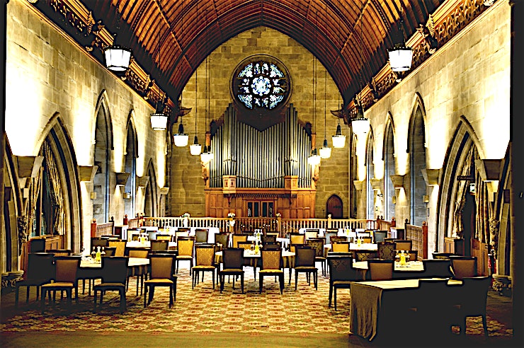 Harry Clarke Suite **This magnificent converted chapel is one of the most unique and impressive wedding venues to hire in Sussex.**
Spectacular stained glass windows, designed by famous 19th-century Irish stained gla