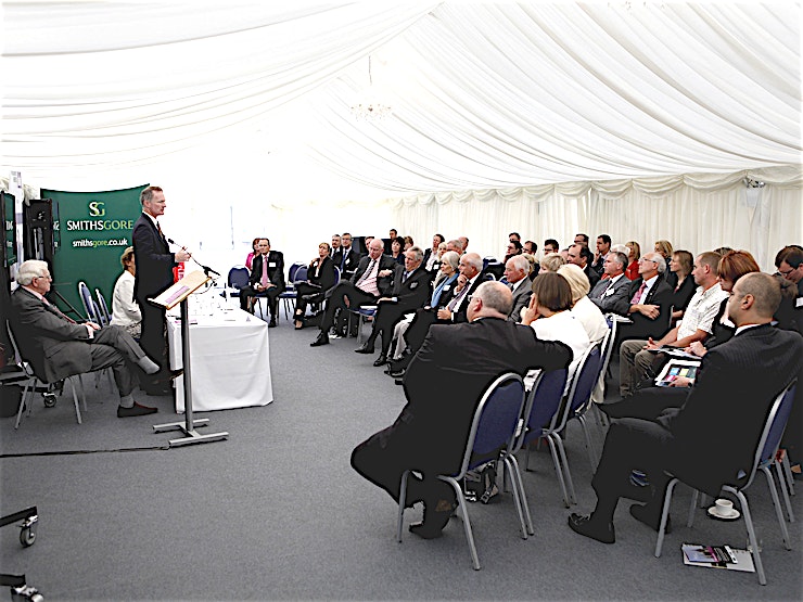 Garden Marquee **The Garden Marquee is a versatile event venue to hire in Chatham.**
Located on the ground floor, the Garden Marquee is the biggest inside space within Commissioner's House.
The Space boasts a