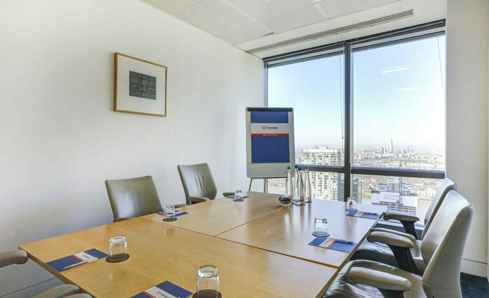 Boardroom 2, CCT Venues Plus-Bank Street (Canary Wharf)