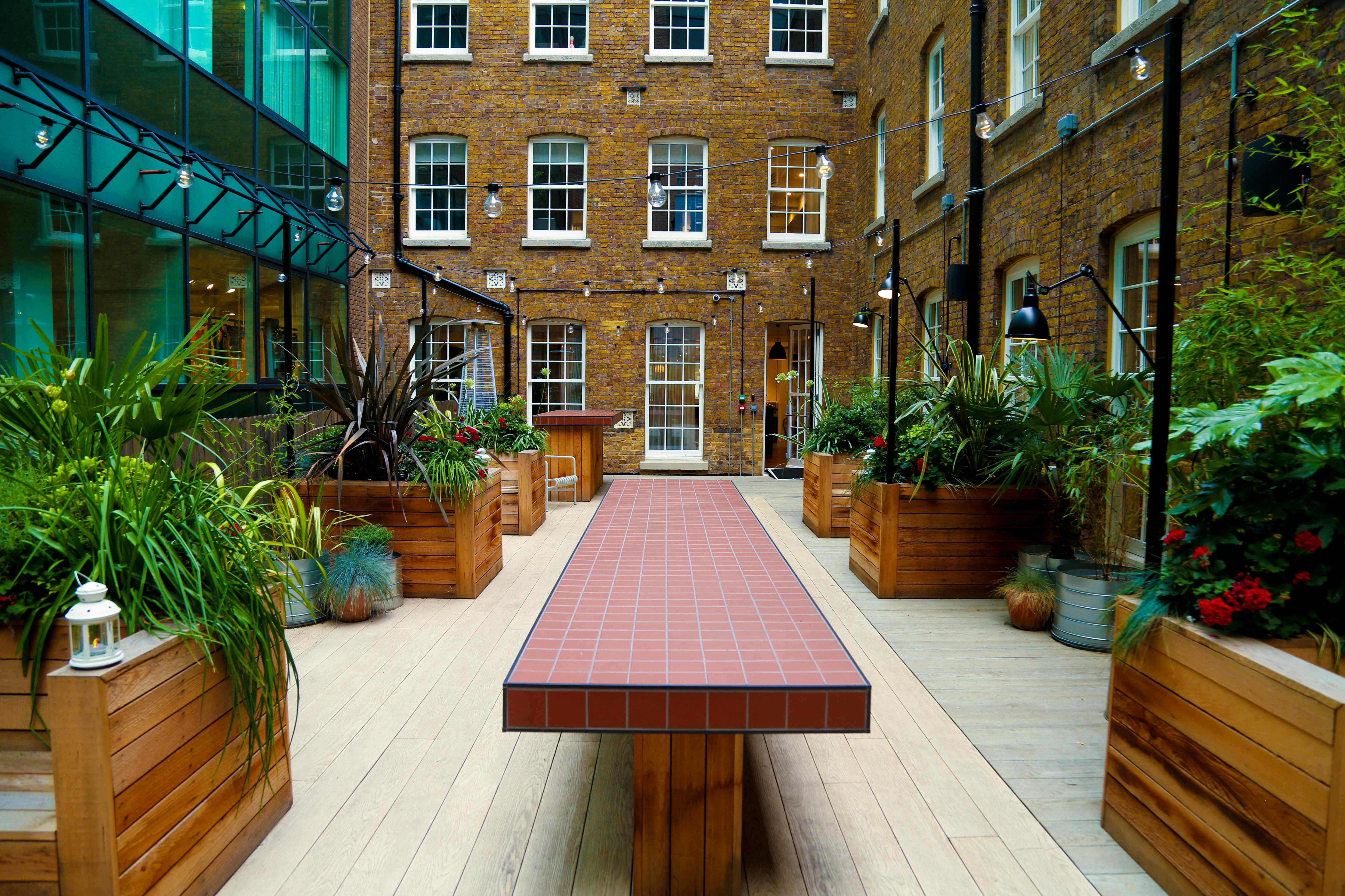 Wimpole Courtyard Terrace 2