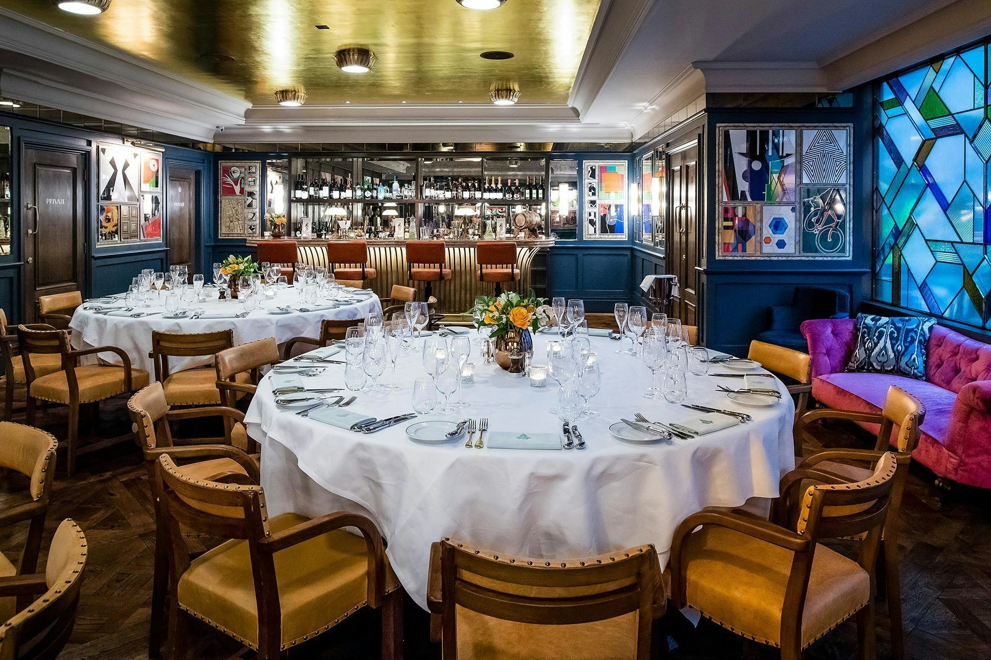 Hire Private Dining Room The Ivy Soho Brasserie London • Headbox