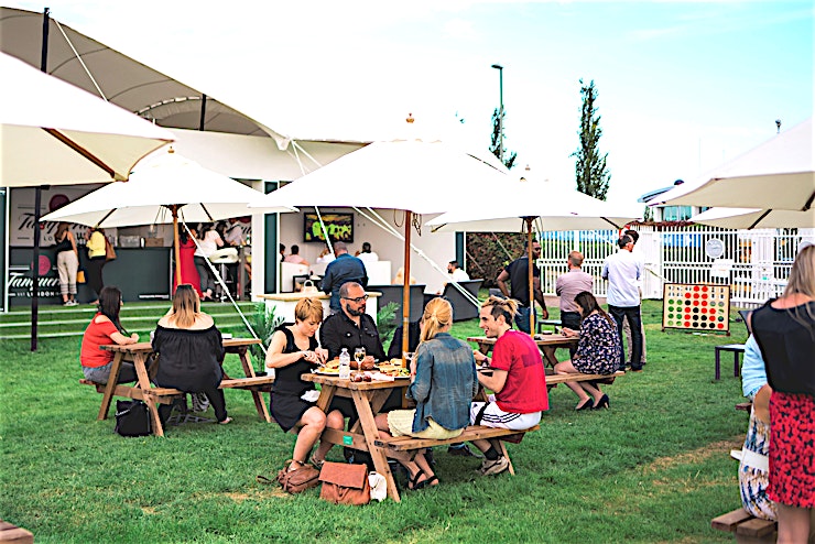 Summer Parties at Epsom Downs Racecourse **For a summer party venue in Surrey, look no further than Epsom Downs Racecourse.**
We provide a range of summer packages to suit your needs, from sizzling BBQs to Great British picnics.
The be
