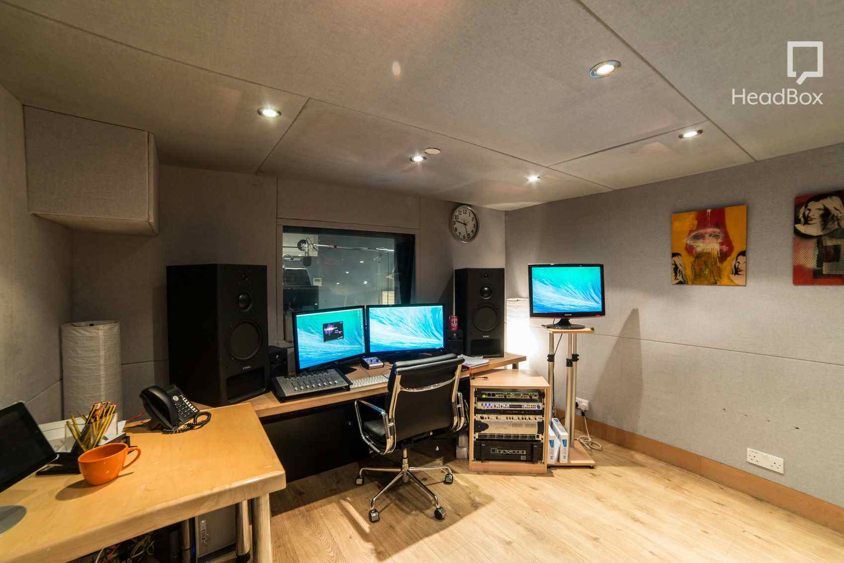 Vocal Booth A Soho Recording Studio for Hire HeadBox