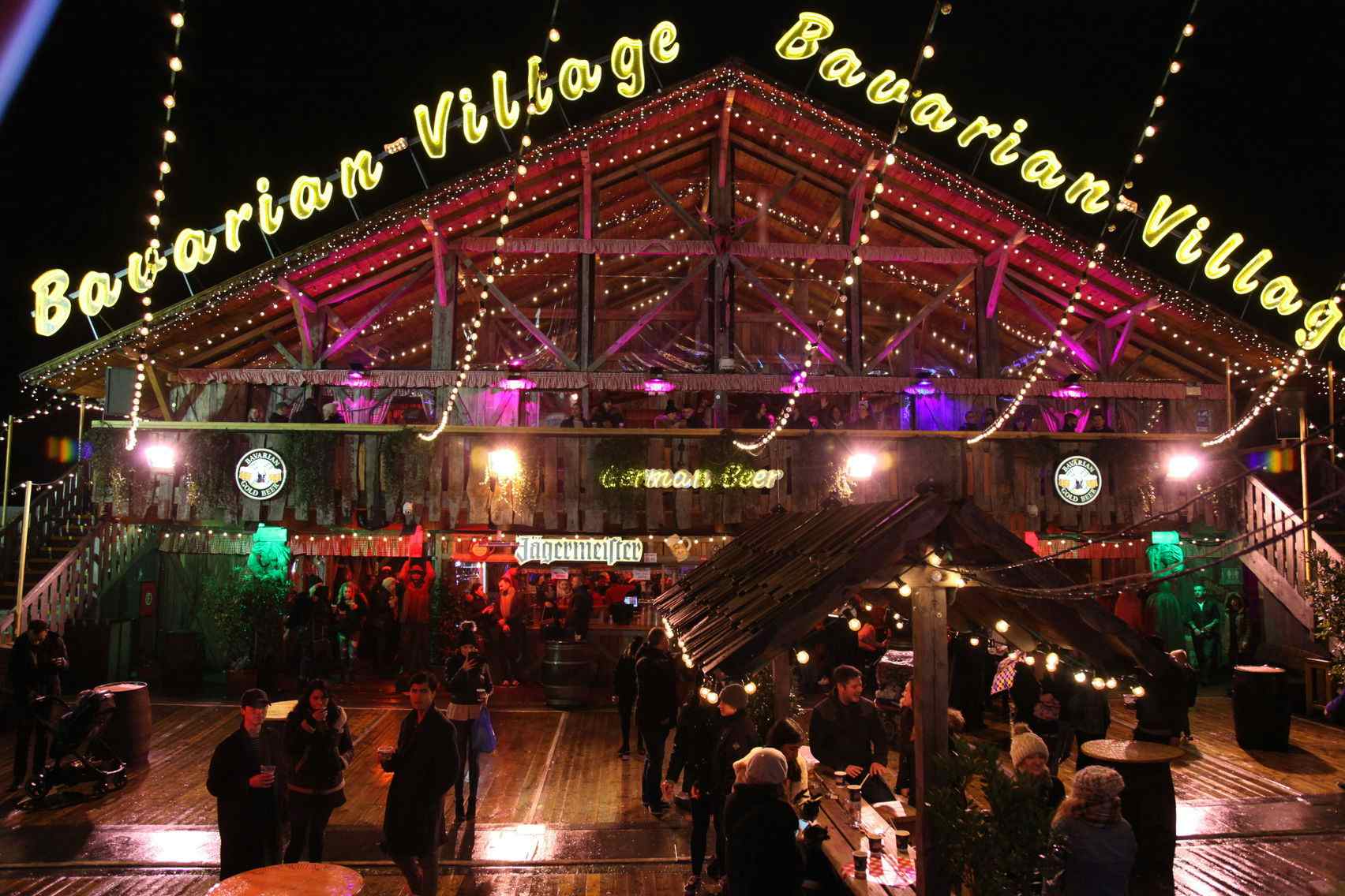 Book Cafe Bavaria Downstairs At Winter Wonderland A London