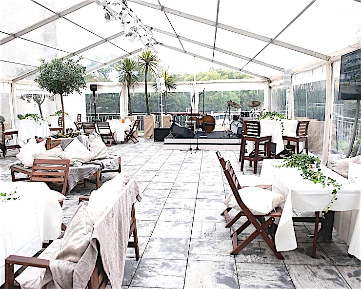 The Roof Terrace **No.4 Hamilton Place has a stunning Roof Terrace for hire in Mayfair.**
The Roof Terrace is one of a select few locations in Central London offering an exclusive outside location in a garden terra