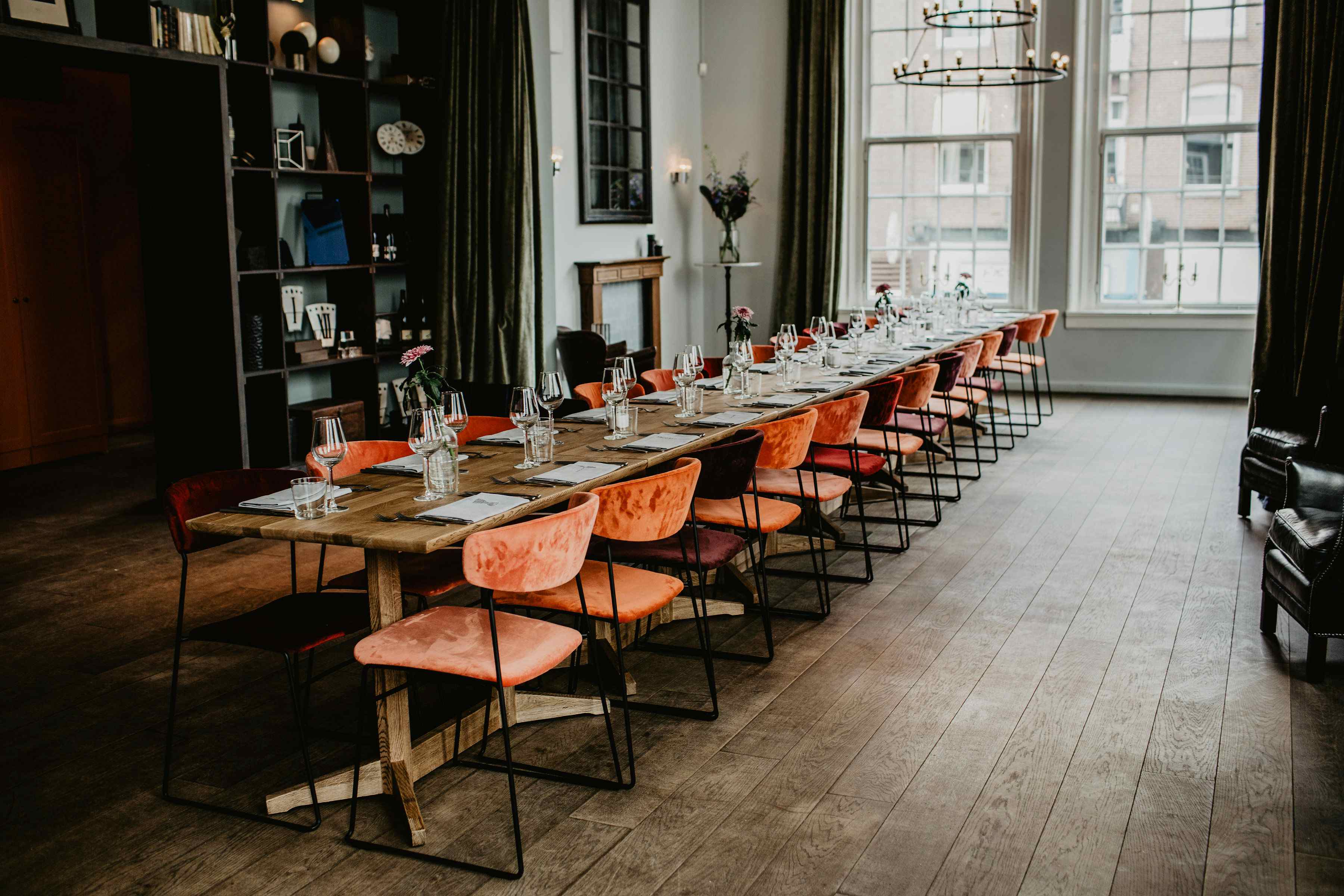 restaurant private dining room amsterdam