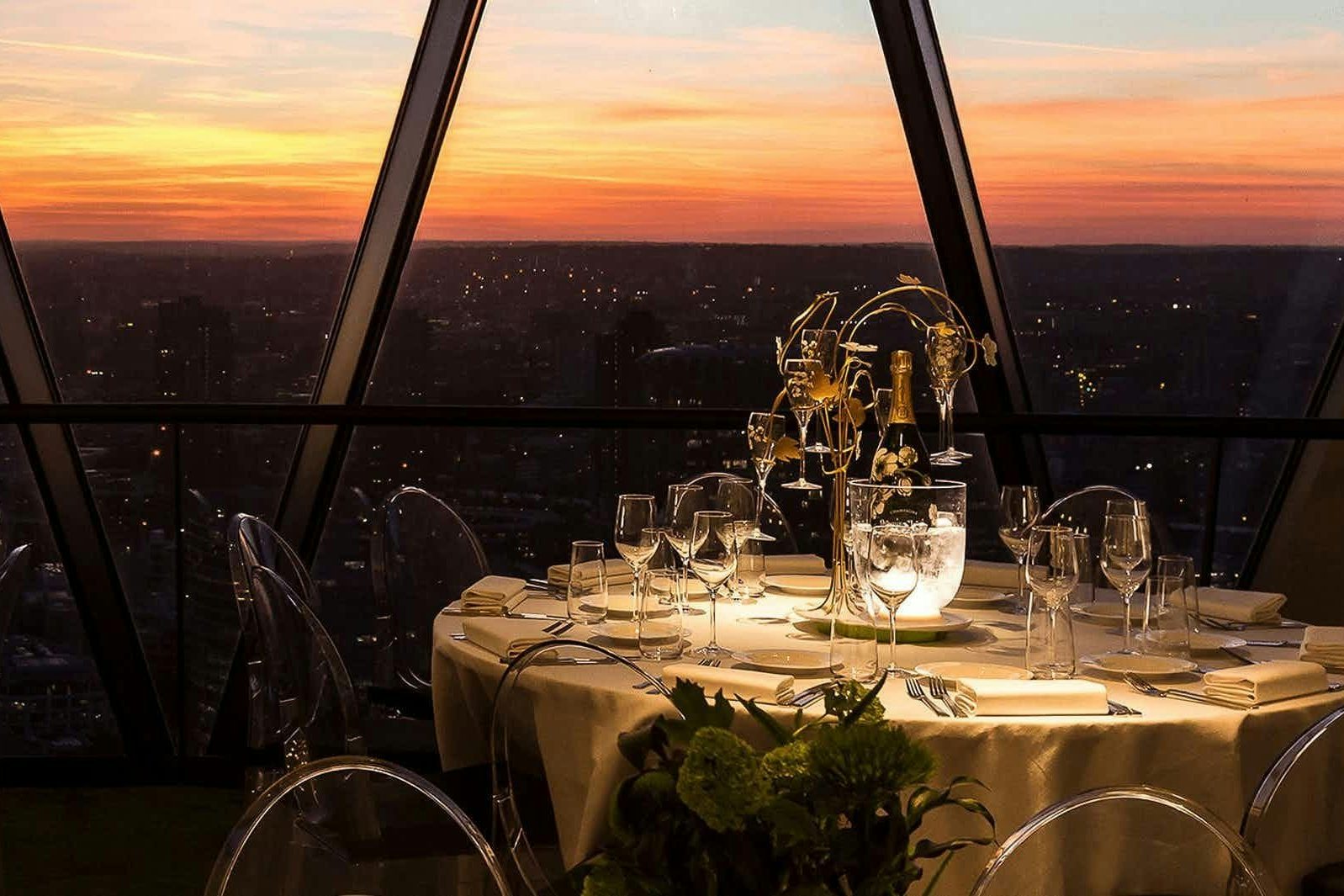 Christmas Private Dining at The Gherkin 2