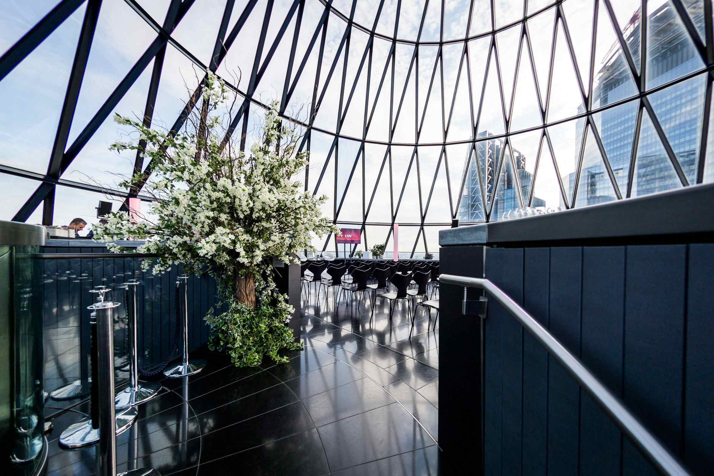 Exclusive Hire of Helix and Iris, Searcys at The Gherkin