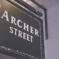 Small archer street sign