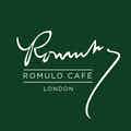 Small romulo cafe logo green